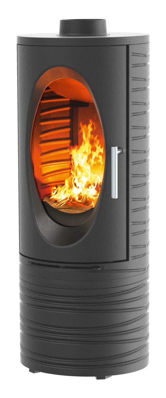 Poêle à bois GODIN Talisman anthracite, 7 kW